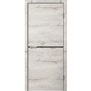 Межкомнатная дверь LOFT LF02 ПО ЧЕРНЫЙ ПЛАСТИК