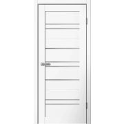 Межкомнатная дверь Barn B02 эмалит белый сатинат