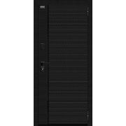 Дверь входная Лайнер-3 Black Carbon Off-white BRAVO