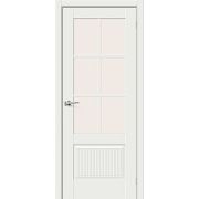 Дверь межкомнатная Прима-13 Ф7 White Matt White Сrystal mr.wood