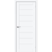 Межкомнатная дверь Браво-20 White Silk