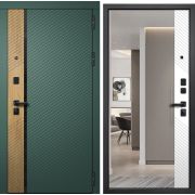 Дверь входная Дилайн Авакадо зеркало