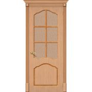 Дверь межкомнатная Каролина Ф-01 Дуб Риф. BRAVO