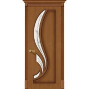 Дверь межкомнатная Лилия Ф-11 Орех Полимер BRAVO