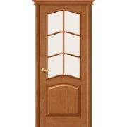 Дверь межкомнатная М7 Т-05 светлый лак Сатинато Белорусские двери