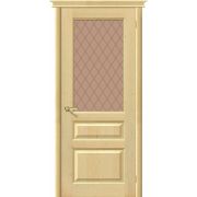 Дверь межкомнатная М5 Без отделки Кристалл Белорусские двери