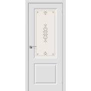 Дверь межкомнатная Скинни-13 П-23 Белый Худ. BRAVO