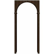 Арка межкомнатная Муза Dark Barnwood BRAVO