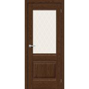 Дверь межкомнатная Прима-3 Brown Dreamline White Сrystal mr.wood