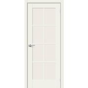 Дверь межкомнатная Прима-11.1 White Mix Magic Fog BRAVO