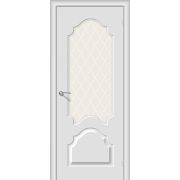 Дверь межкомнатная Скинни-33 Fresco White Сrystal BRAVO