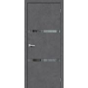 Дверь межкомнатная Браво-2.55 Slate Art Mirox Grey mr.wood