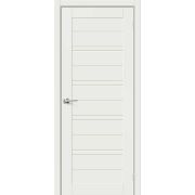 Дверь межкомнатная Браво-28 White Matt Magic Fog BRAVO